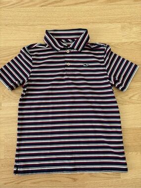 Boys V Vines Patriotic Polo